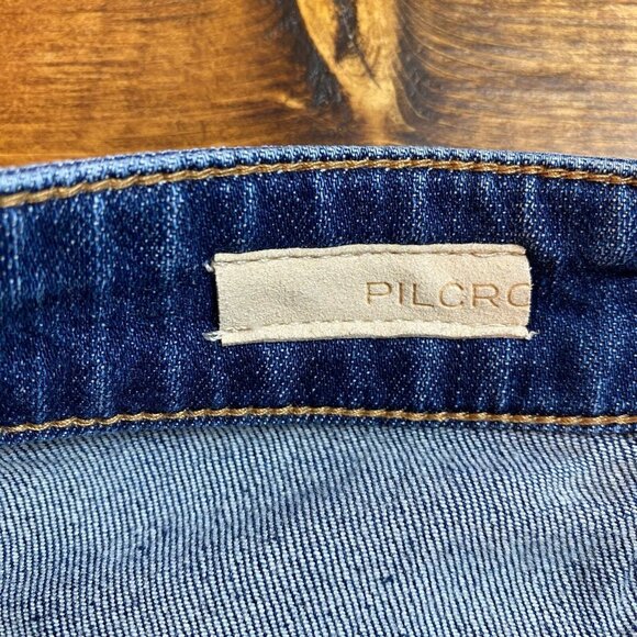 Anthropologie Pilcro Jeans Size 28 The Borrowed Boyfriend High Rise Distressed - Picture 5 of 10